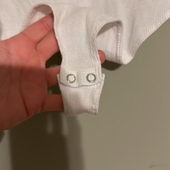 🦇 EUC American Eagle ribbed bodysuit L - Picture 3 of 8